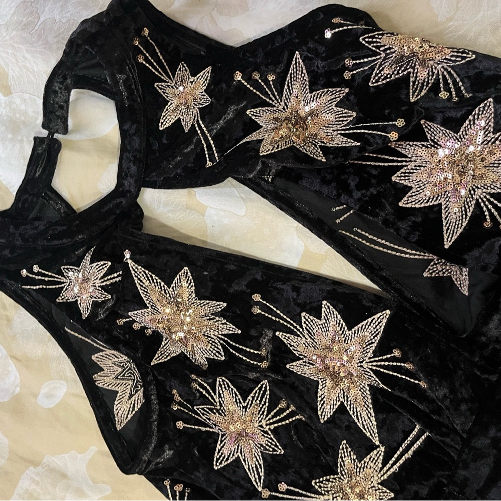 LENNICHROMATIC JUMPSUIT - BLACK